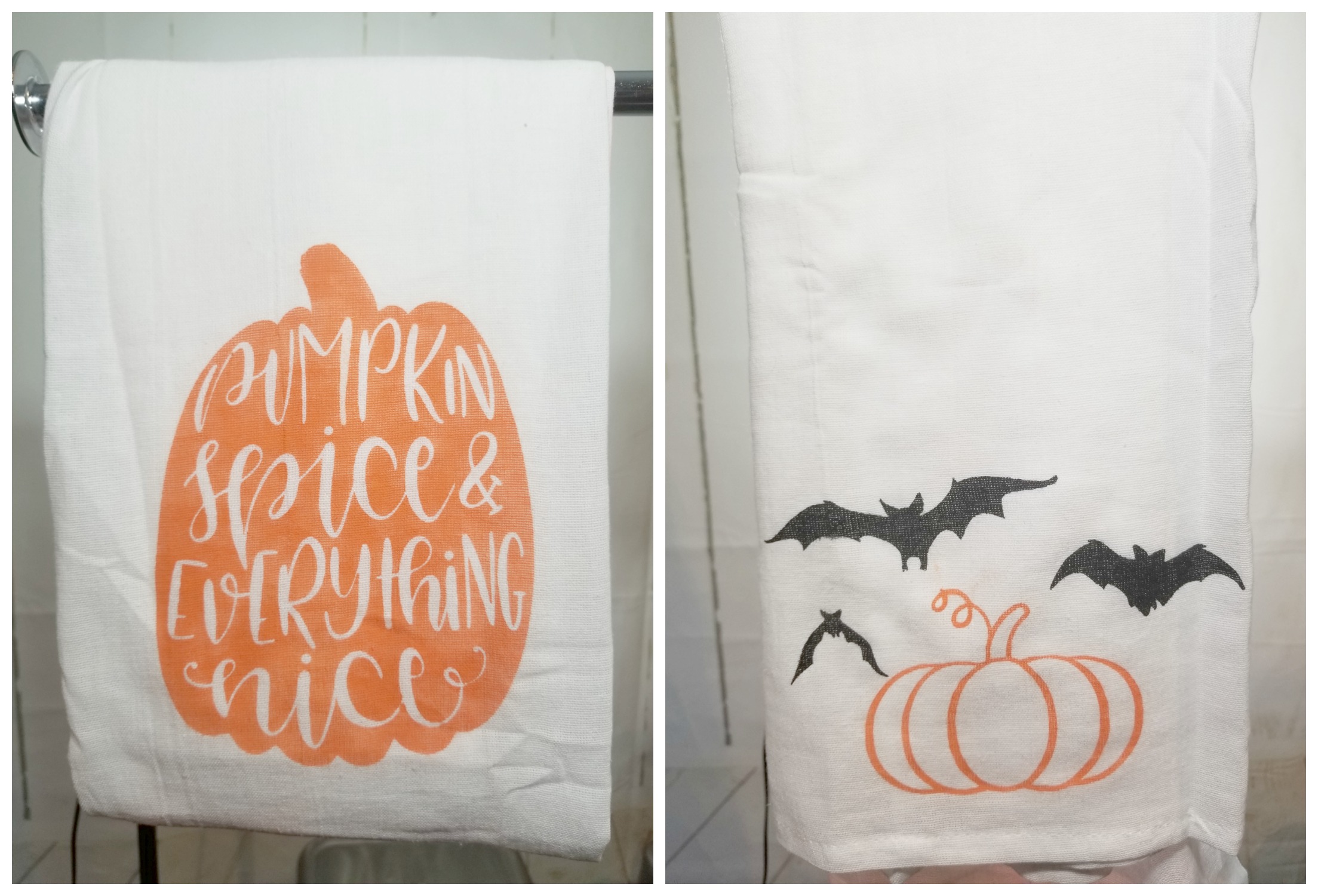 Halloween Tea Towels