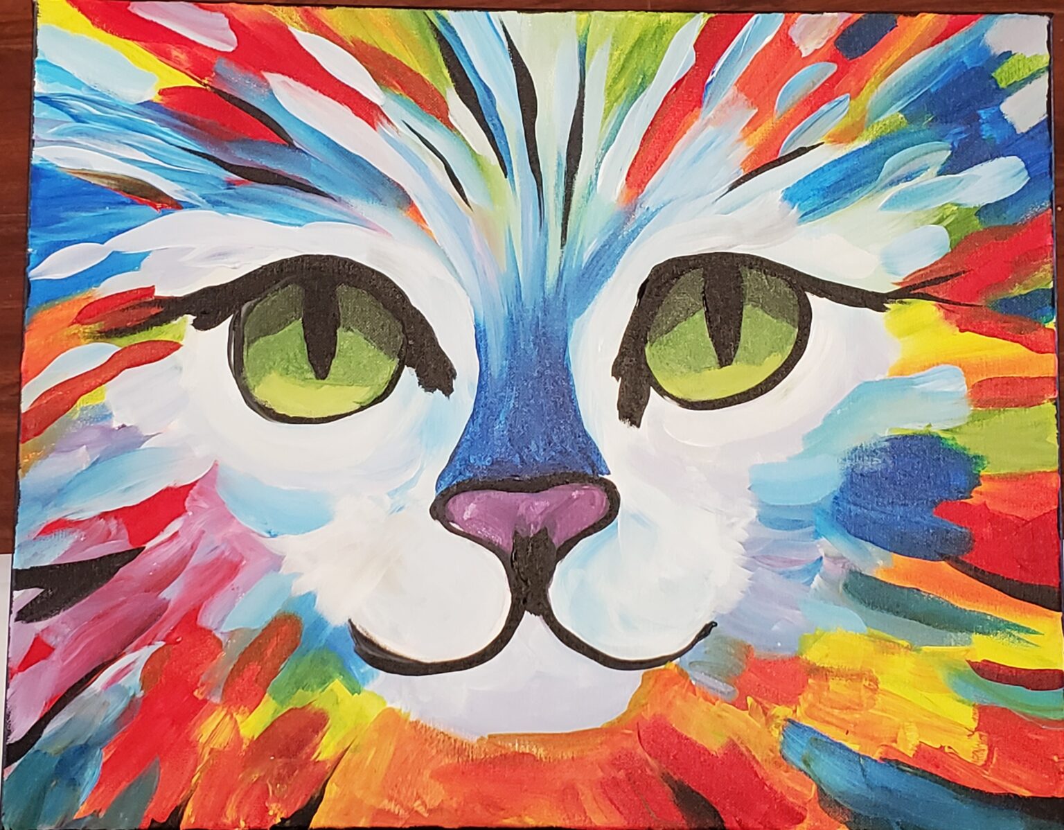 Meow Painting - Palette and Pub